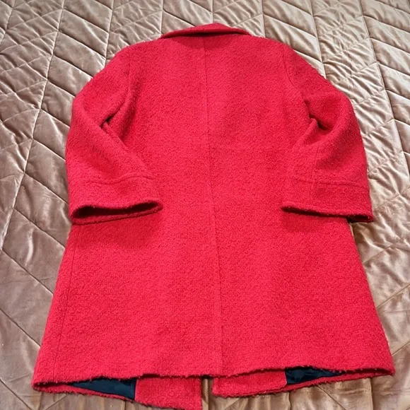Zara NWOT Red Coat - Picture 4 of 4